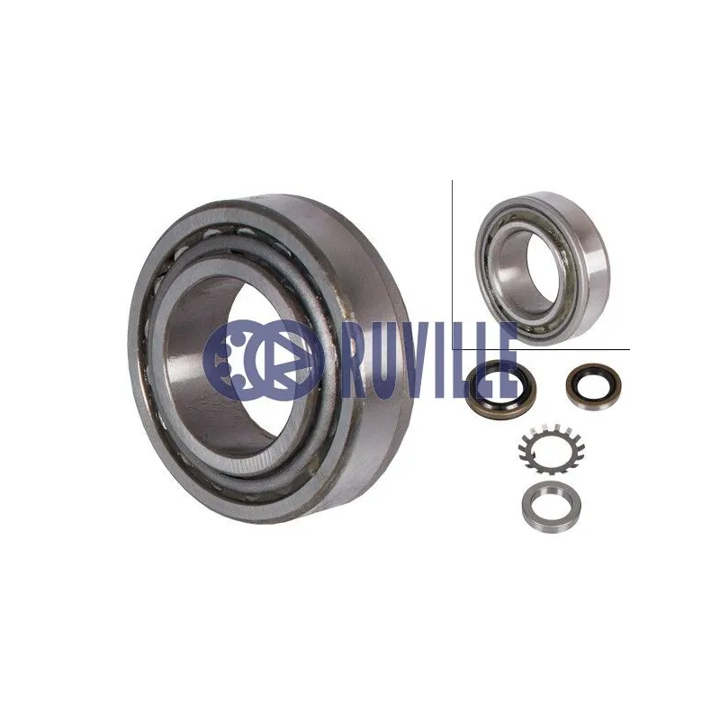 Roulement de roue arrière RUVILLE 4028