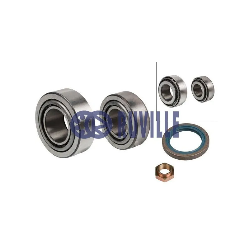 Roulement de roue avant RUVILLE 4050