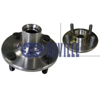 Moyeu de roue avant RUVILLE 486904