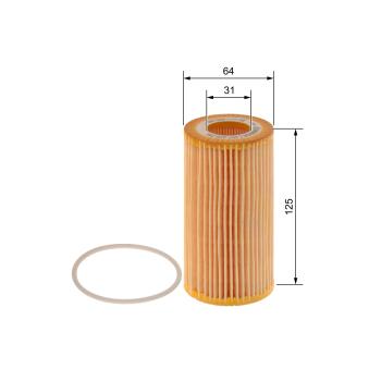 Filtre à huile BOSCH 1 457 429 244