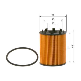 Filtre à huile BOSCH