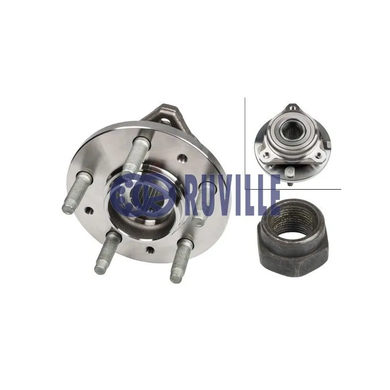 Roulement de roue avant RUVILLE 5264