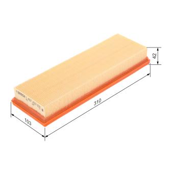 Filtre à air BOSCH 1 457 433 531