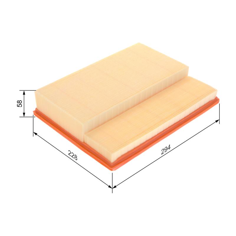 Filtre à air BOSCH 1 457 433 752 - Visuel 1