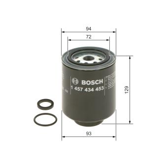 Filtre à carburant BOSCH