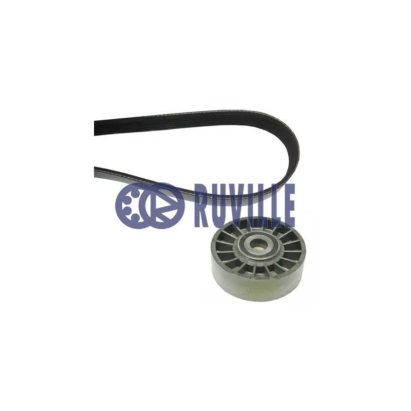 Jeu de courroies trapézoïdales à nervures RUVILLE 5510083