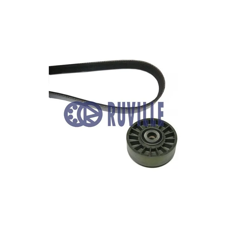 Jeu de courroies trapézoïdales à nervures RUVILLE 5510085