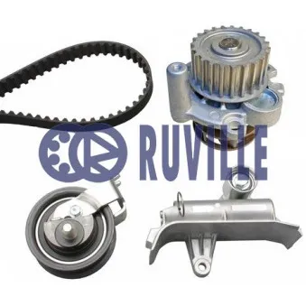 Pompe à eau + kit de courroie de distribution RUVILLE