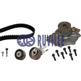 Pompe à eau + kit de courroie de distribution RUVILLE