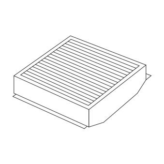 Filtre, air de l'habitacle BOSCH 1 987 431 011
