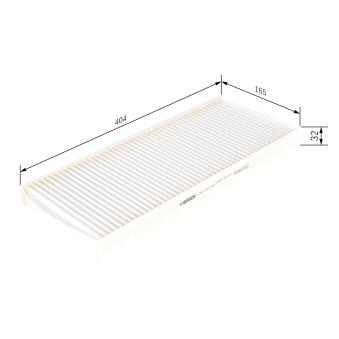 Filtre, air de l'habitacle BOSCH