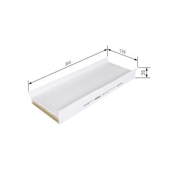 Filtre, air de l'habitacle BOSCH
