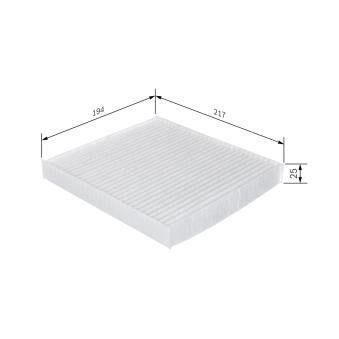 Filtre, air de l'habitacle BOSCH