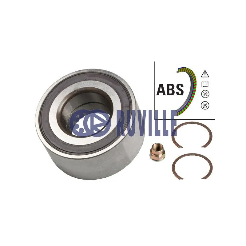 Roulement de roue avant RUVILLE 5861