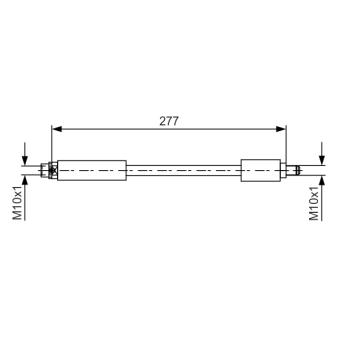 Flexible de frein BOSCH