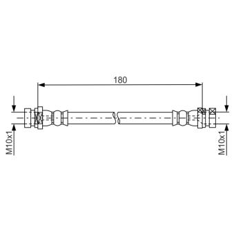 Flexible de frein BOSCH