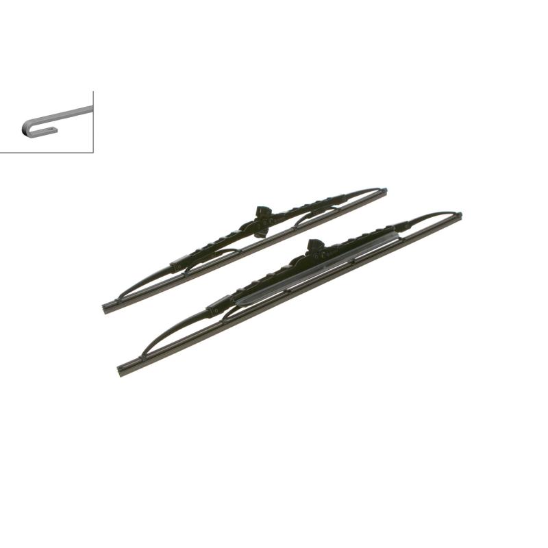 Kit balais d'essuie-glace BOSCH 3 397 001 728 - Visuel 1