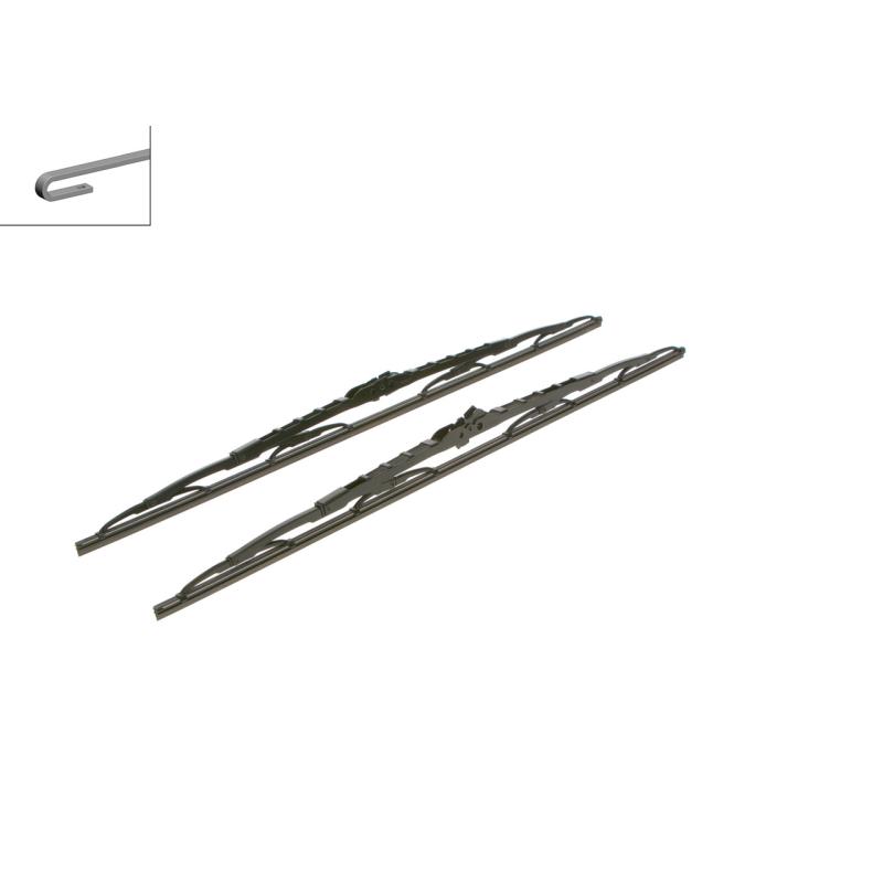 Kit balais d'essuie-glace BOSCH 3 397 118 301 - Visuel 1