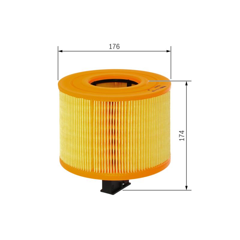 Filtre à air BOSCH F 026 400 029 - Visuel 1