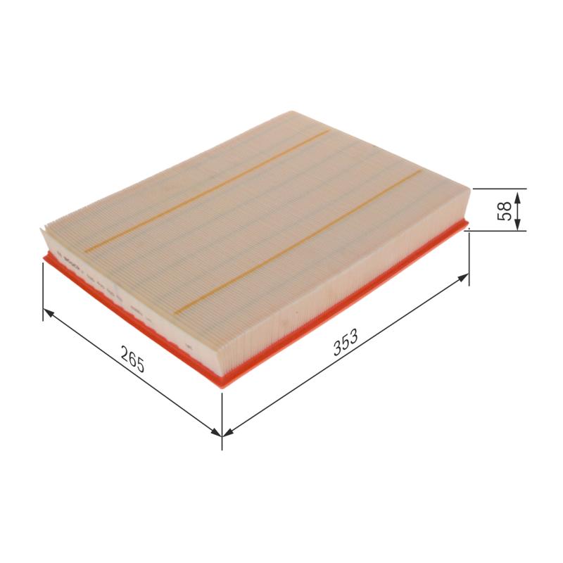 Filtre à air BOSCH F 026 400 055 - Visuel 1
