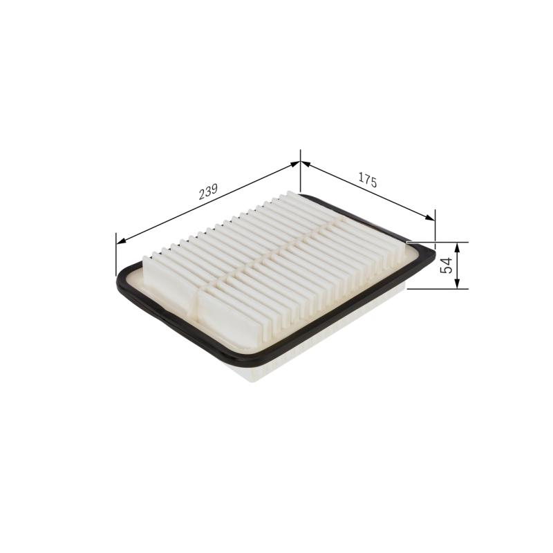 Filtre à air BOSCH F 026 400 114 - Visuel 1