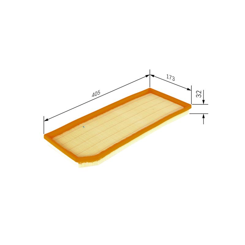 Filtre à air BOSCH F 026 400 178 - Visuel 1