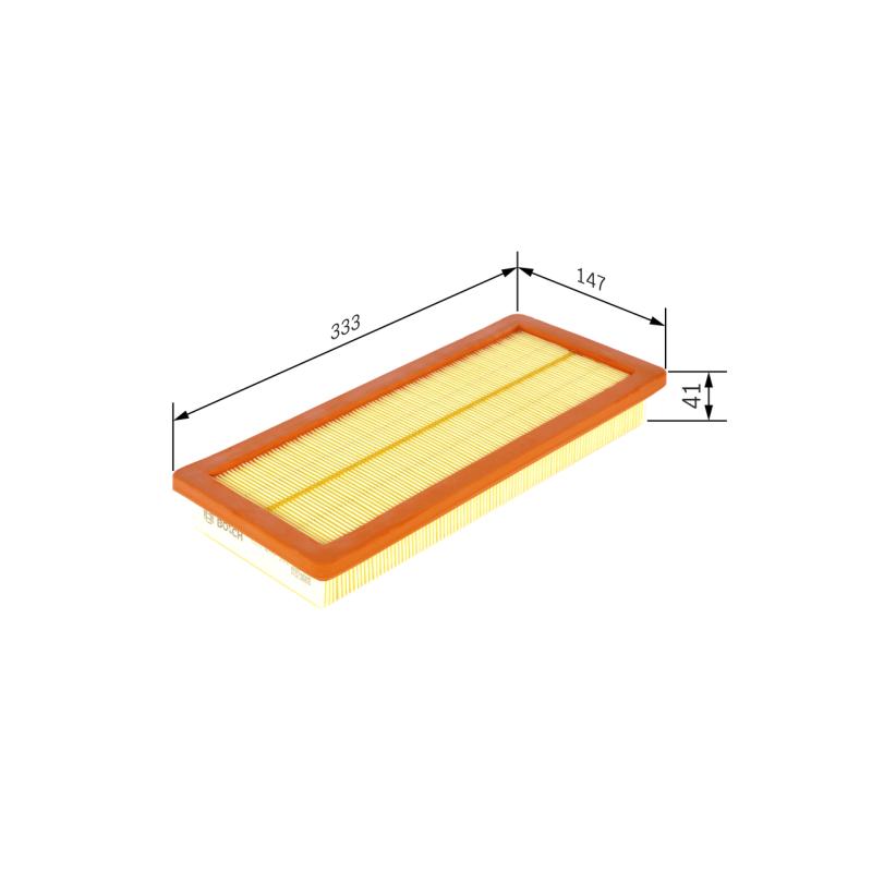 Filtre à air BOSCH F 026 400 382 - Visuel 1