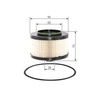 Filtre à carburant BOSCH