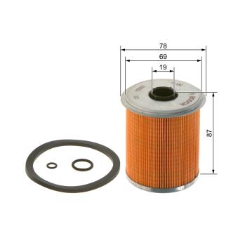 Filtre à carburant BOSCH