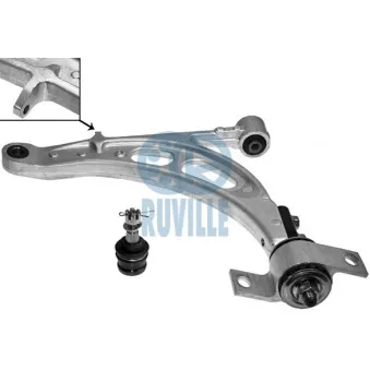 Triangle ou bras de suspension (train avant) RUVILLE 938106