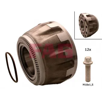 Roulement de roue FAG 564734.H195