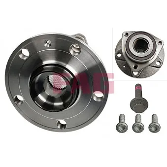 Roulement de roue avant FAG 713 6107 70