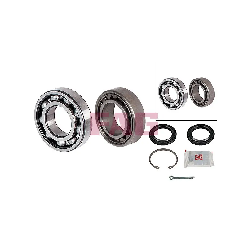 Roulement de roue arrière FAG 713 6115 50