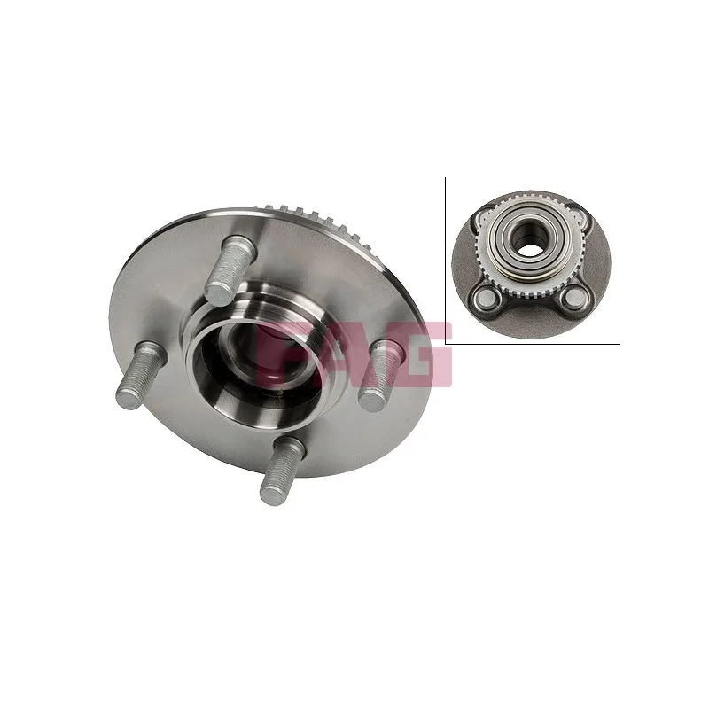 Roulement de roue arrière FAG 713 6133 70