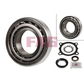 Roulement de roue arrière FAG 713 6134 10
