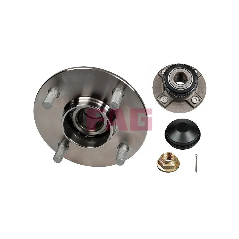 Roulement de roue arrière FAG 713 6138 90