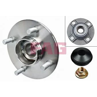 Roulement de roue arrière FAG 713 6139 00