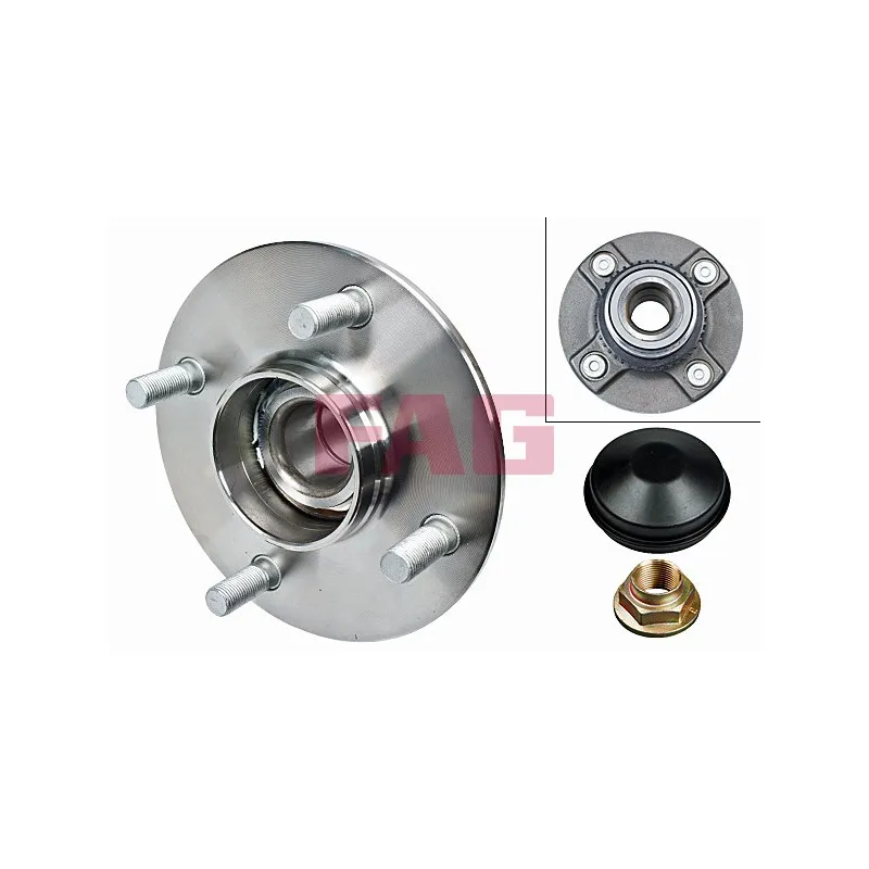 Roulement de roue arrière FAG 713 6139 00