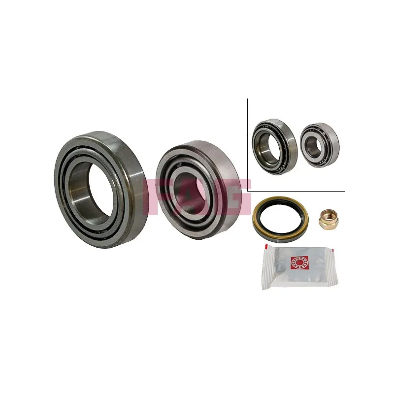 Roulement de roue arrière FAG 713 6152 20