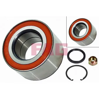 Roulement de roue arrière FAG 713 6156 80