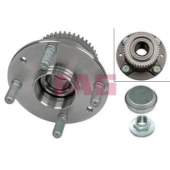 Roulement de roue avant FAG 713 6156 90