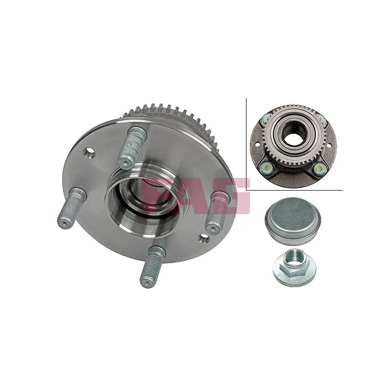 Roulement de roue avant FAG 713 6156 90