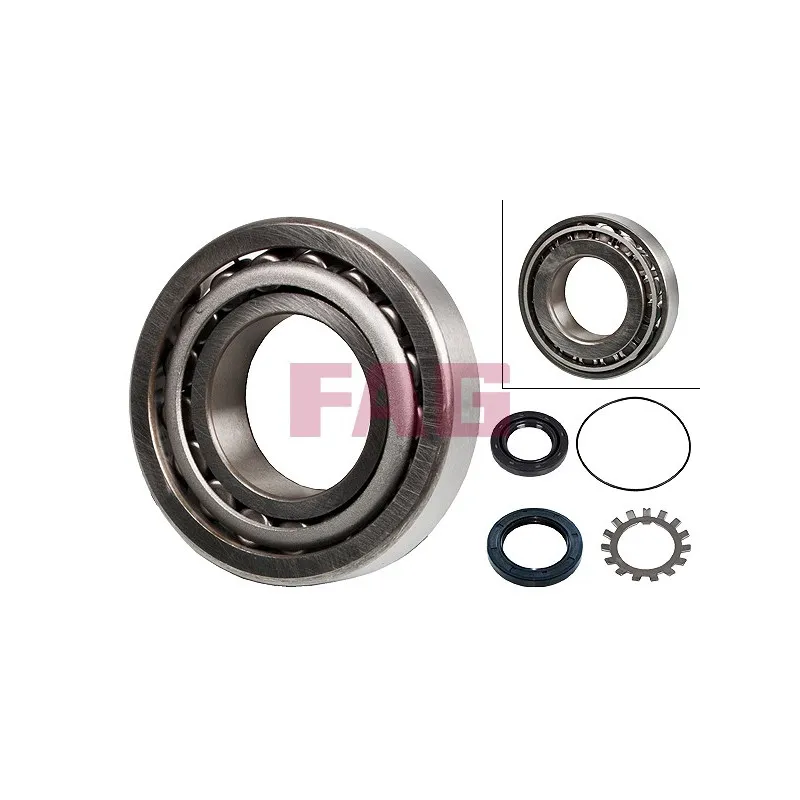 Roulement de roue arrière FAG 713 6157 00