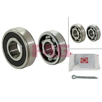 Roulement de roue arrière FAG 713 6162 10