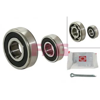 Roulement de roue arrière FAG 713 6162 20