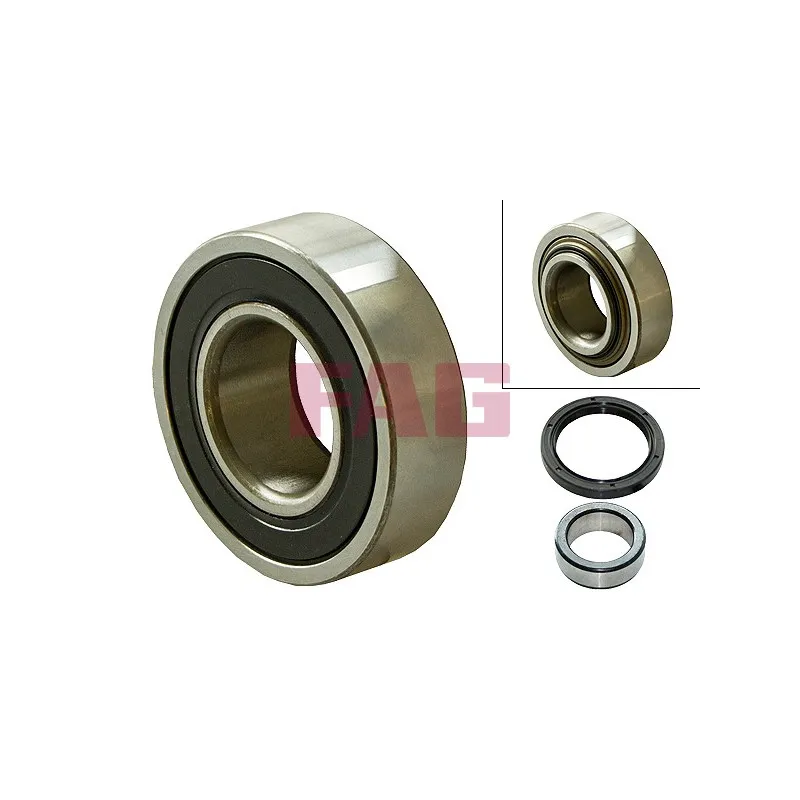 Roulement de roue arrière FAG 713 6172 40