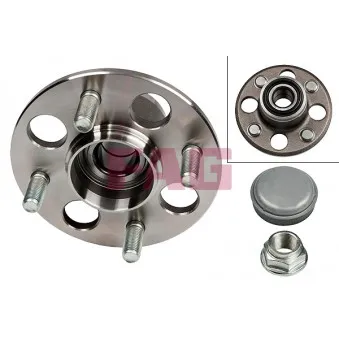 Roulement de roue arrière FAG 713 6172 50