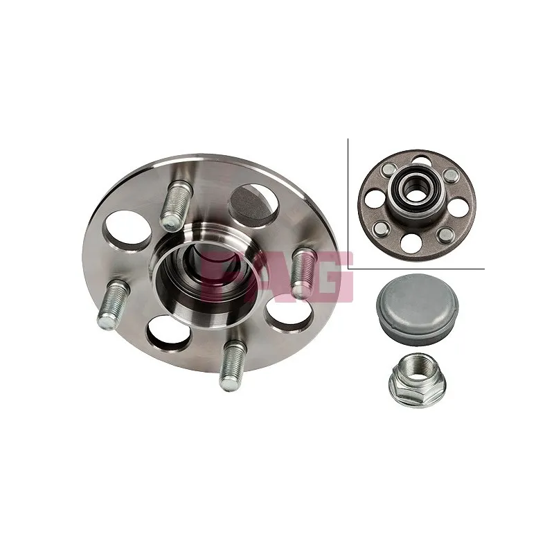 Roulement de roue arrière FAG 713 6172 50