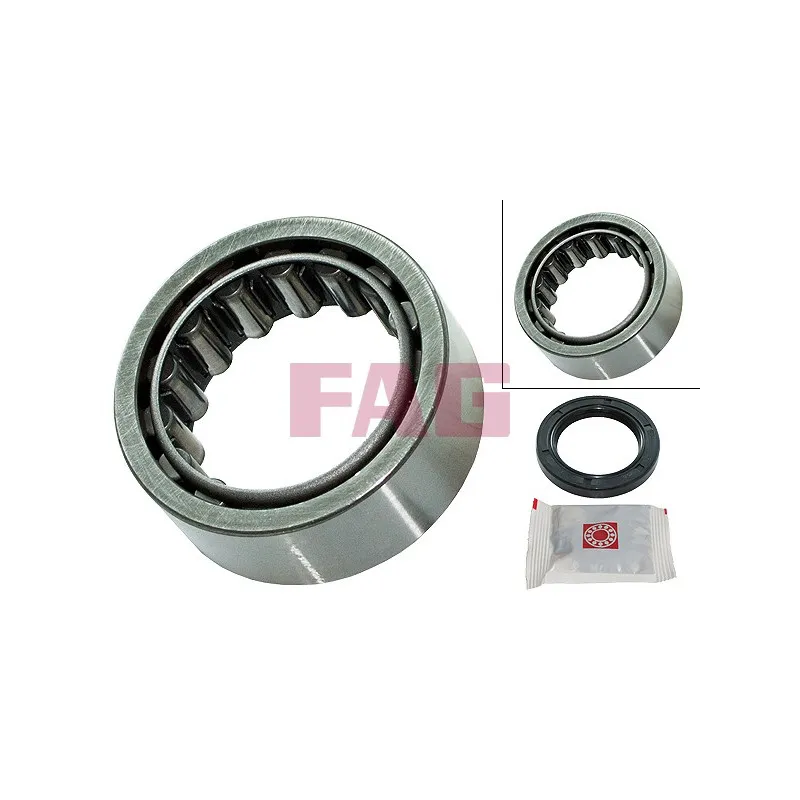 Roulement de roue arrière FAG 713 6182 80