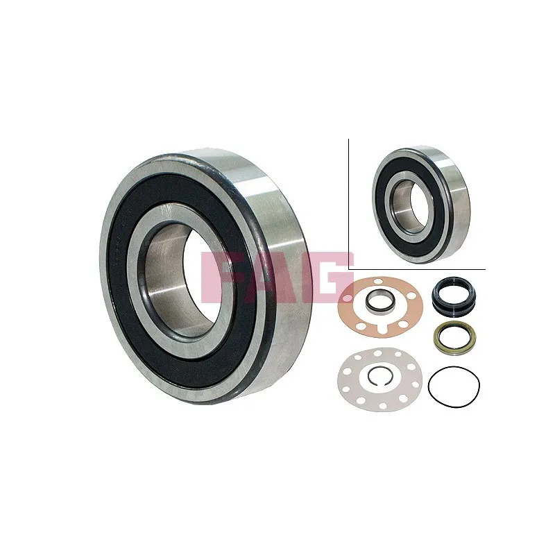 Roulement de roue arrière FAG 713 6184 40